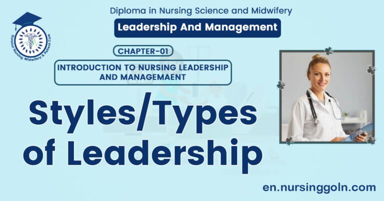 Styles/Types of Leadership | CHAPTER 1 | Leadership And Management