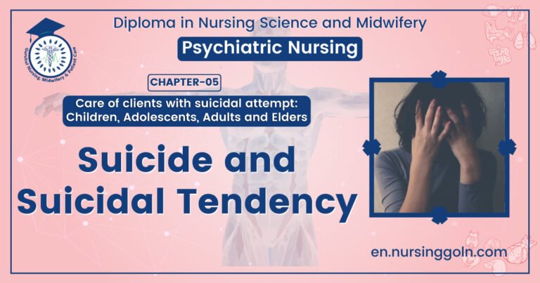 Suicide and suicidal tendency