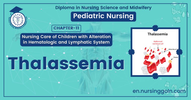 Concept about Thalassemia | CHAPTER 11 | Pediatric Nursing