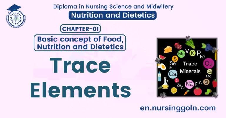 Trace Elements | CHAPTER 1 | Nutrition and Dietetics