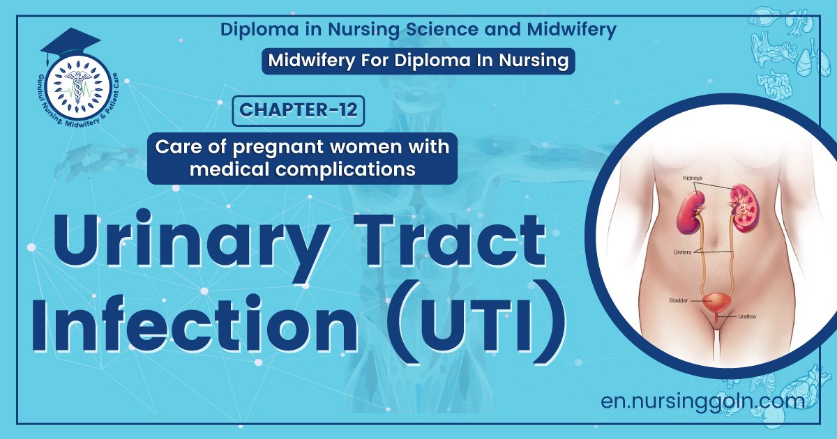 Definition of Urinary Tract Infection (UTI) | Chapter 12 | Midwifery For Diploma In Nursing