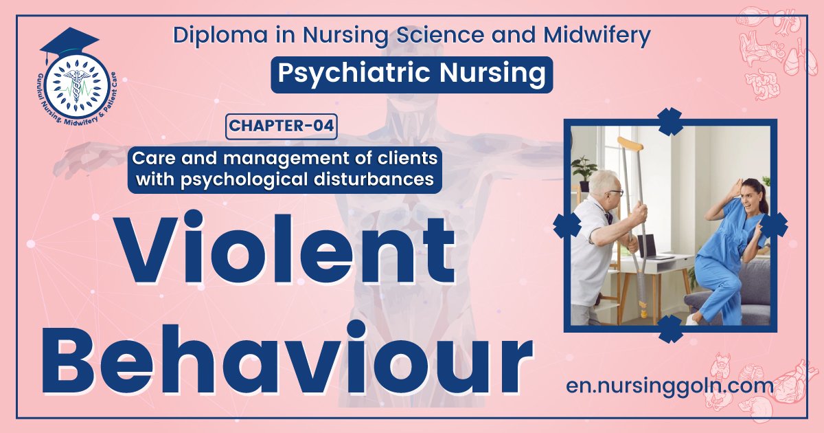 Violent behaviour | CHAPTER 4 | Psychiatric nursing