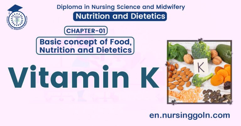 Vitamin K | CHAPTER 1 | Nutrition and Dietetics