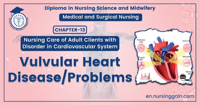 Vulvular Heart Disease /Problems | CHAPTER-13 | Medical and Surgical Nursing