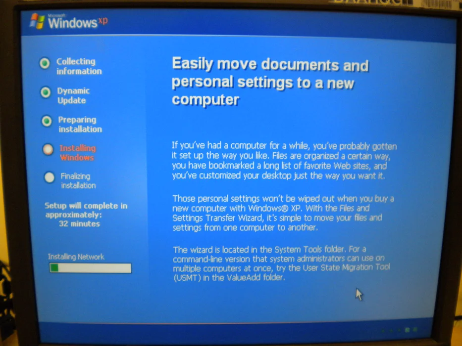 Waiting for Installation to Continue